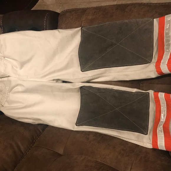 CALVIN RAF FIREMAN PANTS WHITE 205 - Picture 1 of 4